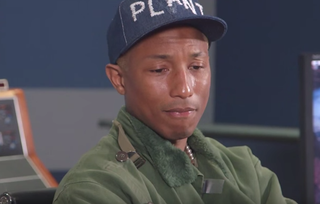 Illustration for article titled Pharrell Loses It Listening to NYU Student's Music